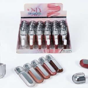 24 Unidades Lip Gloss 3D Sara's Beauty