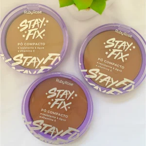 24 Unidades Pó Compacto Stay Fix - Ruby Rose