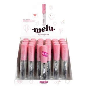 24 Unidades Gel Para Sobrancelhas Melu - Ruby Rose